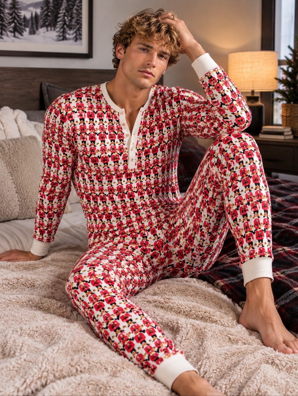 Drake General Store Arborist Mountie Adult Onesie S Canada Union Suit NWOT CC